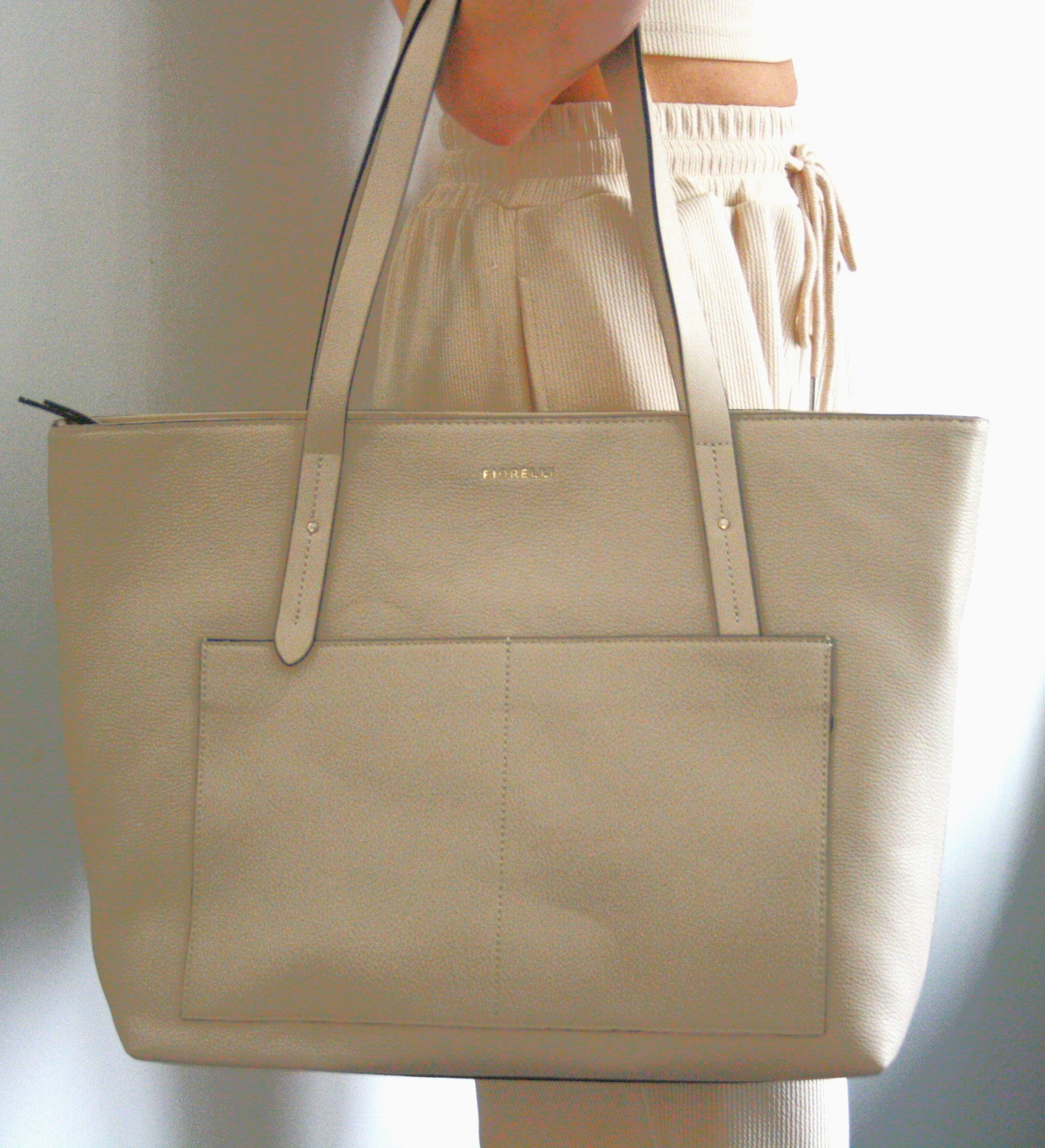 Furla, Bags, Furla Ariana Medium Leather Zip Tote Bag