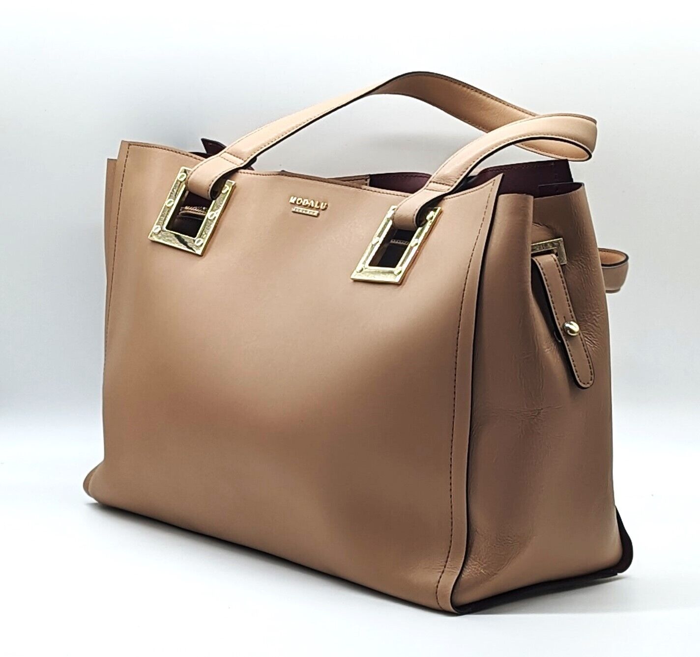 MODALU FLORA TOTE BAG LARGE SAND MIX RRP £229