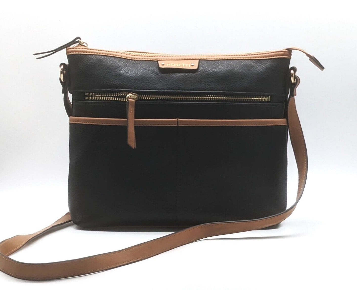 Rosetti crossbody bag black and tan