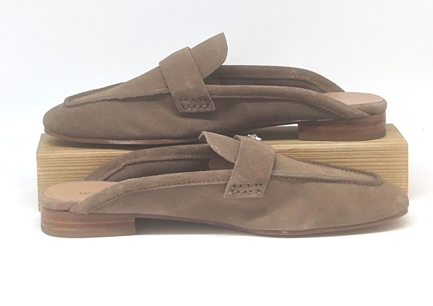 BCBG Sabrina Suede Shoes Taupe RRP £95