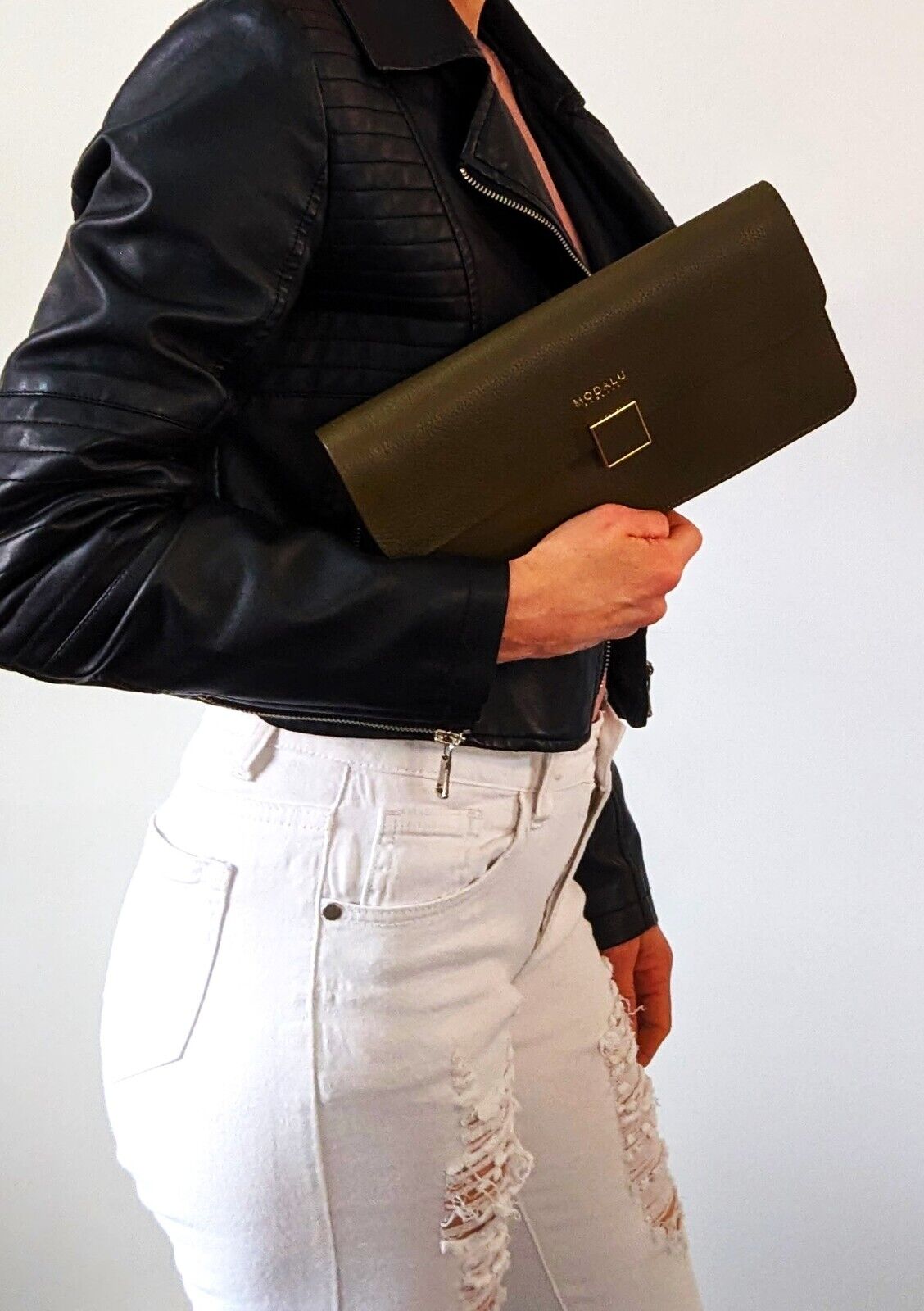 Leather Modalu Marlboro Clutch RRP £89