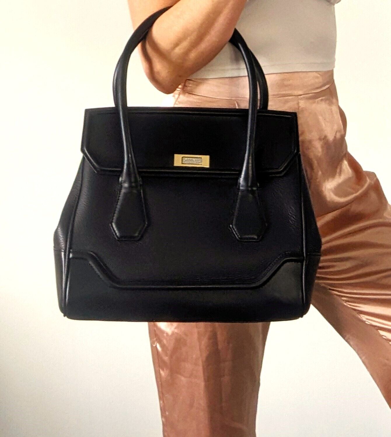 Leather Modalu Hemingway Black Tote Bag RRP £199