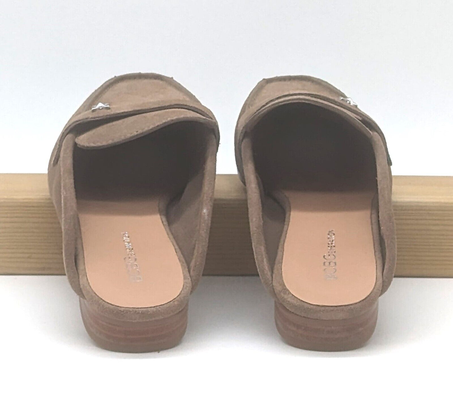 BCBG Sabrina Suede Shoes Taupe RRP £95