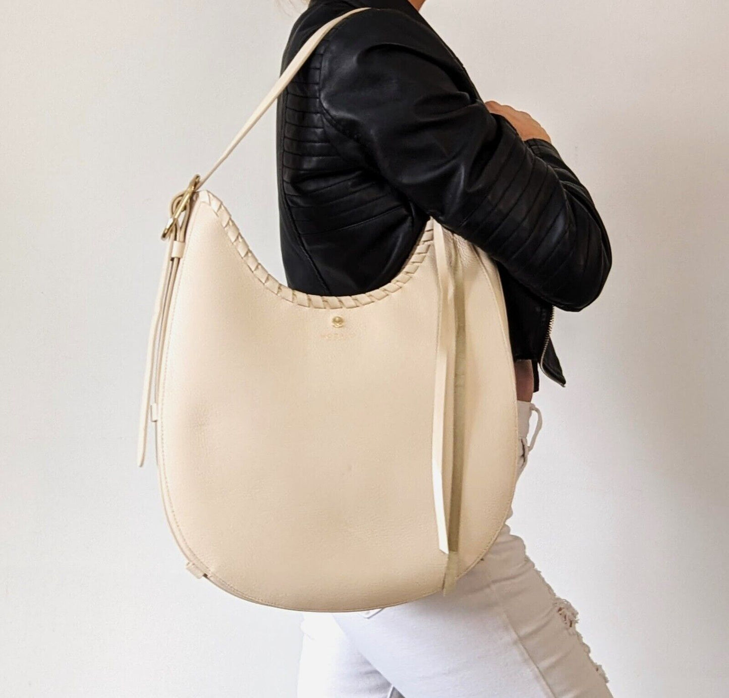 Leather Modalu Luna Cream Shoulder RRP £199