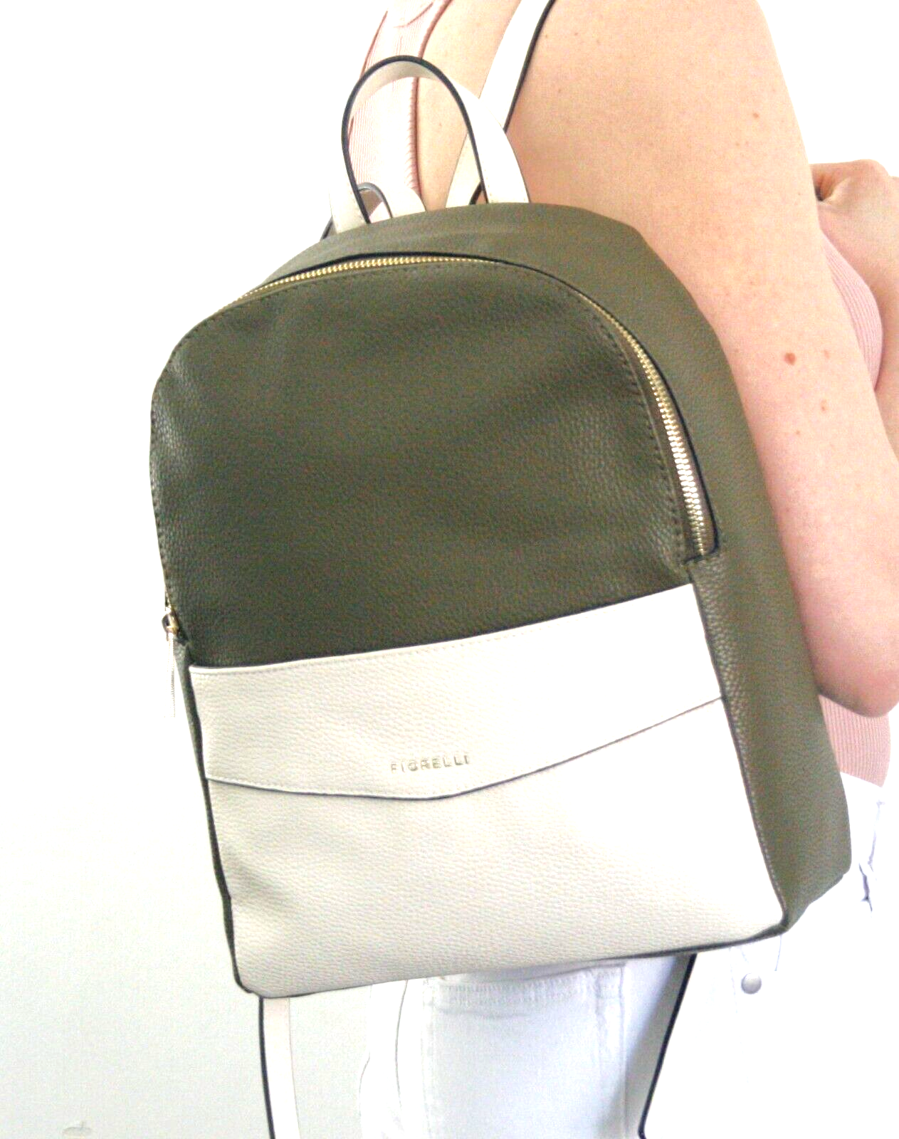 Fiorelli Trenton Khaki Backpack Large RRP £65