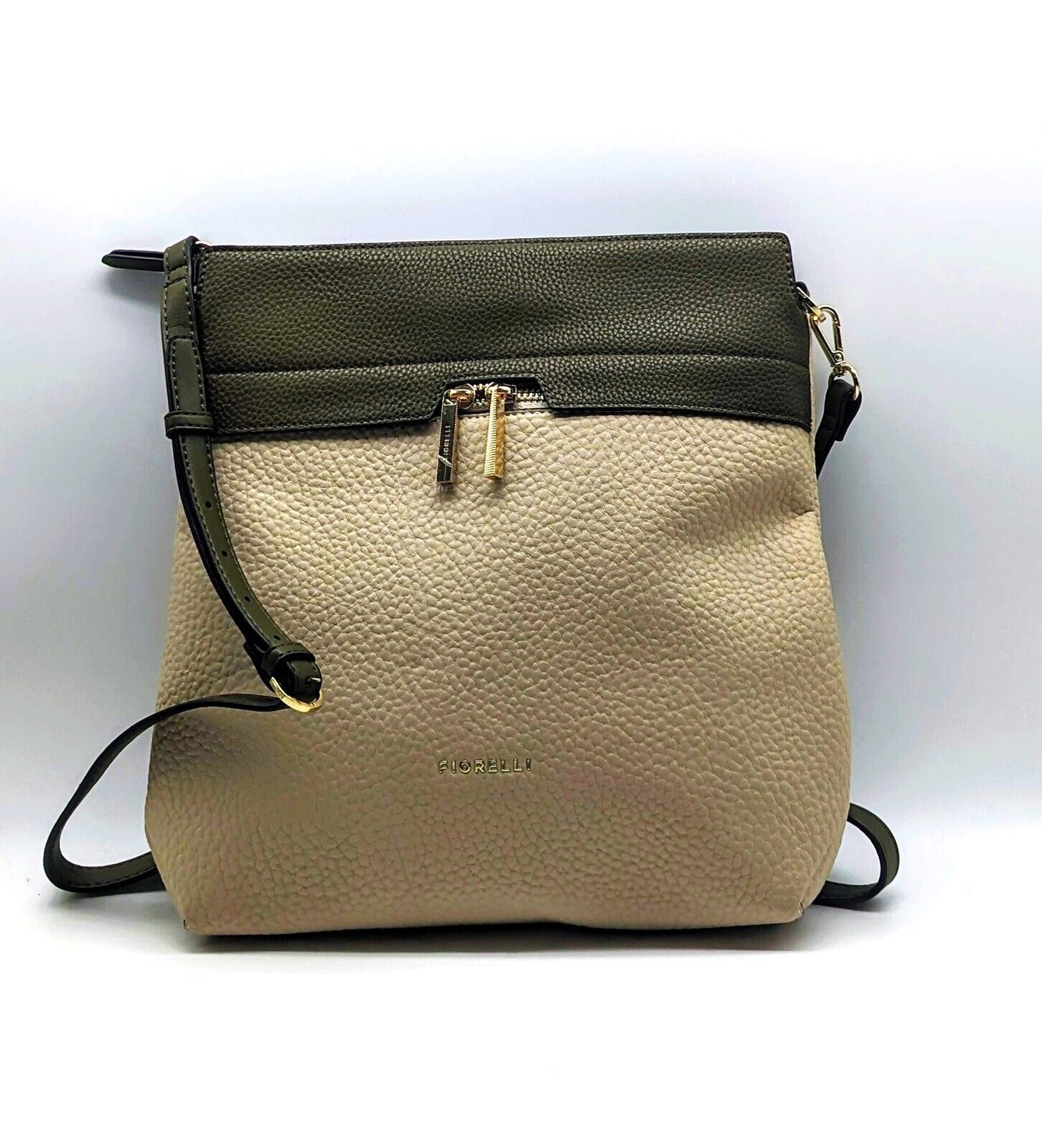 Fiorelli Benny Khaki Mix Large Crossbody Bag RRP £65