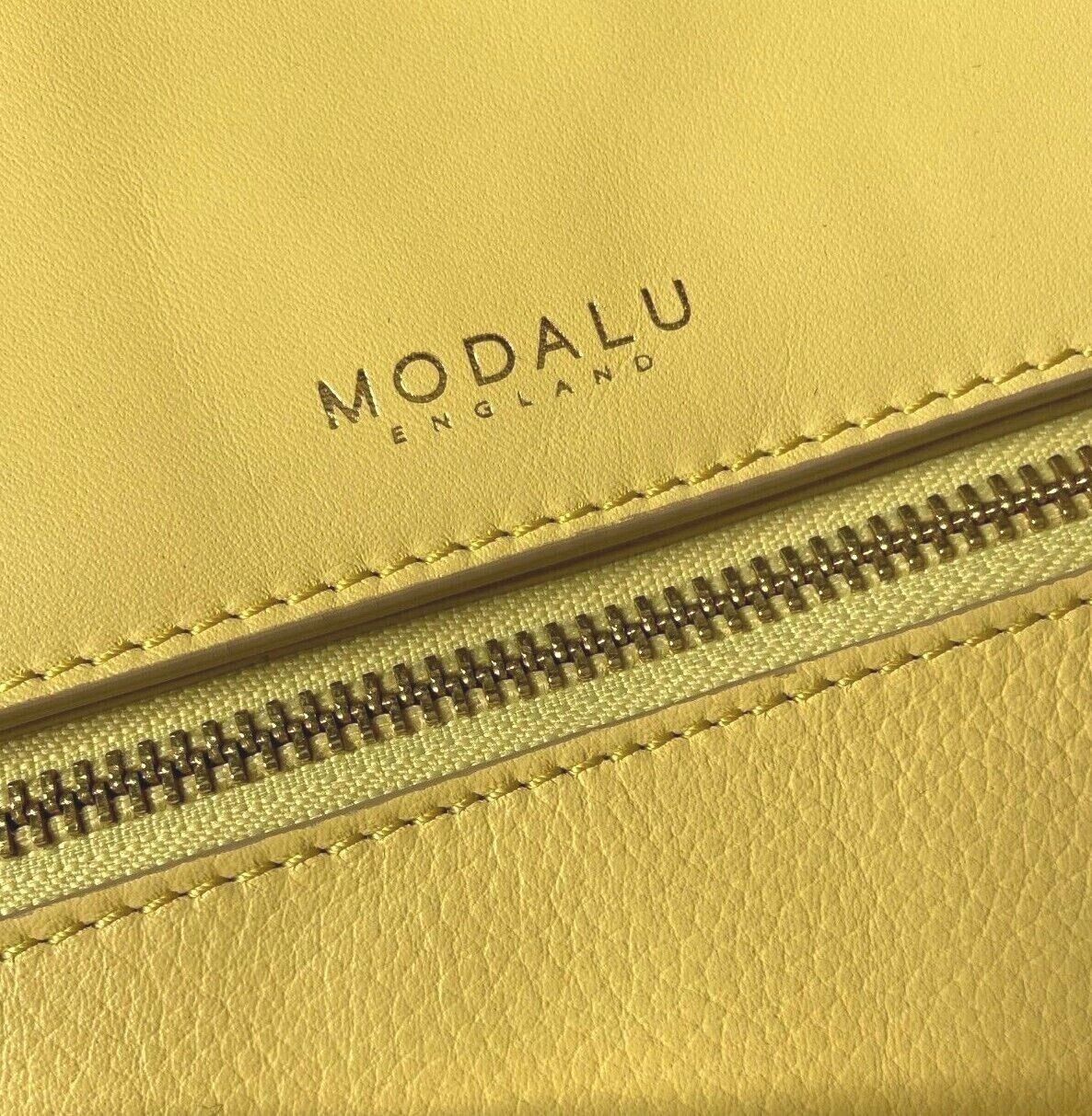 MODALU YELLOW ERIN CLUTCH WRISTLET RRP £99
