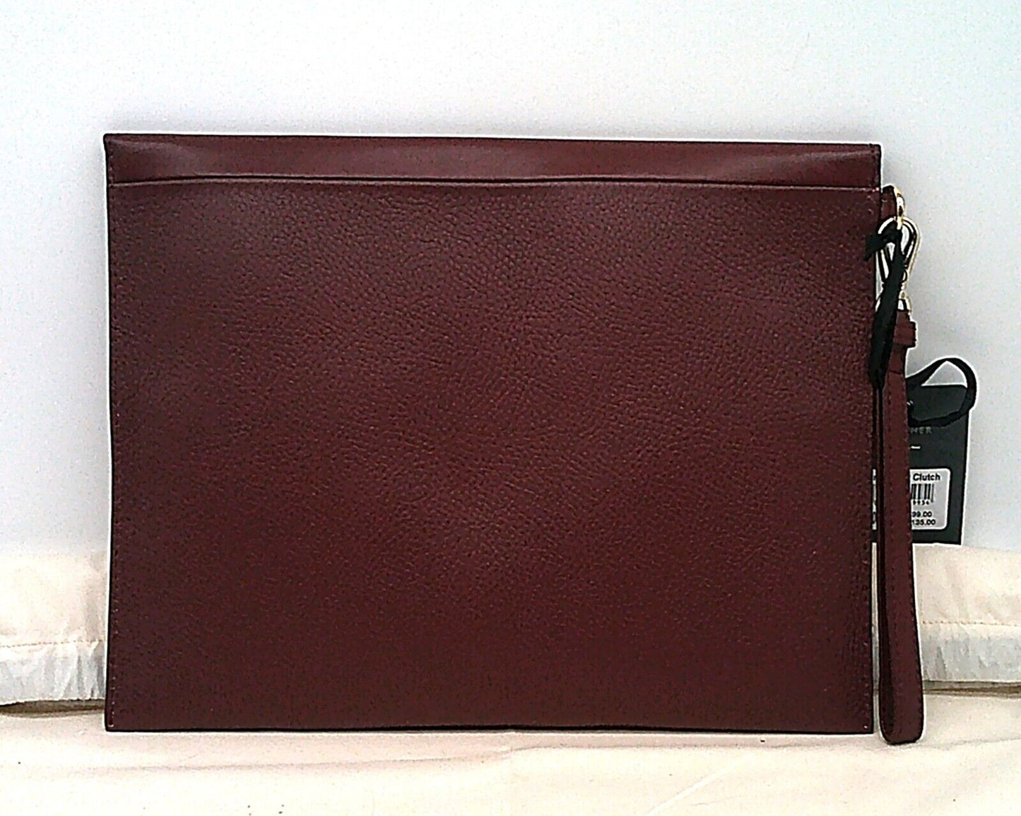 LEATHER MODALU BERRY ERIN CLUTCH WRISTLET RRP £99