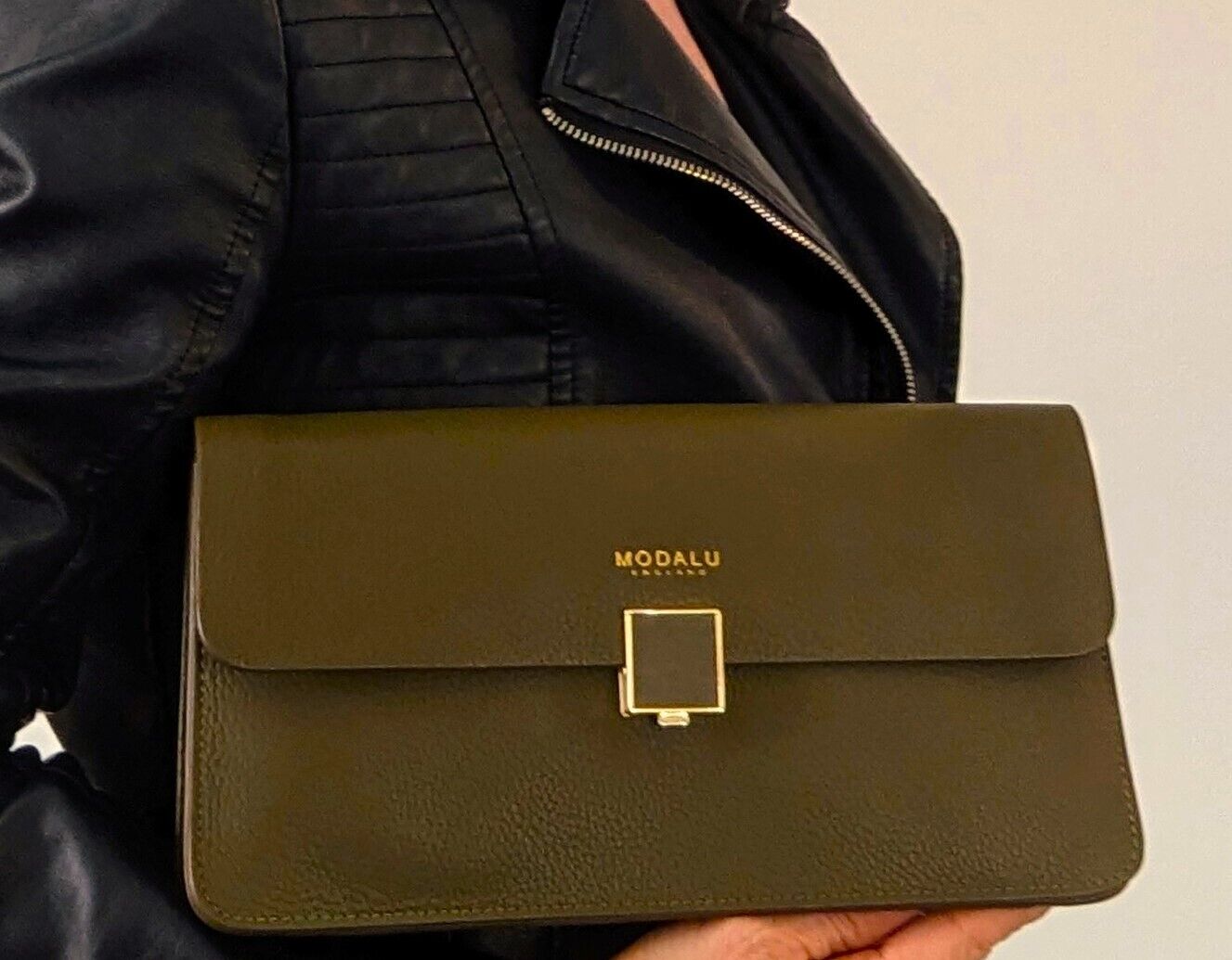 Leather Modalu Marlboro Clutch RRP £89