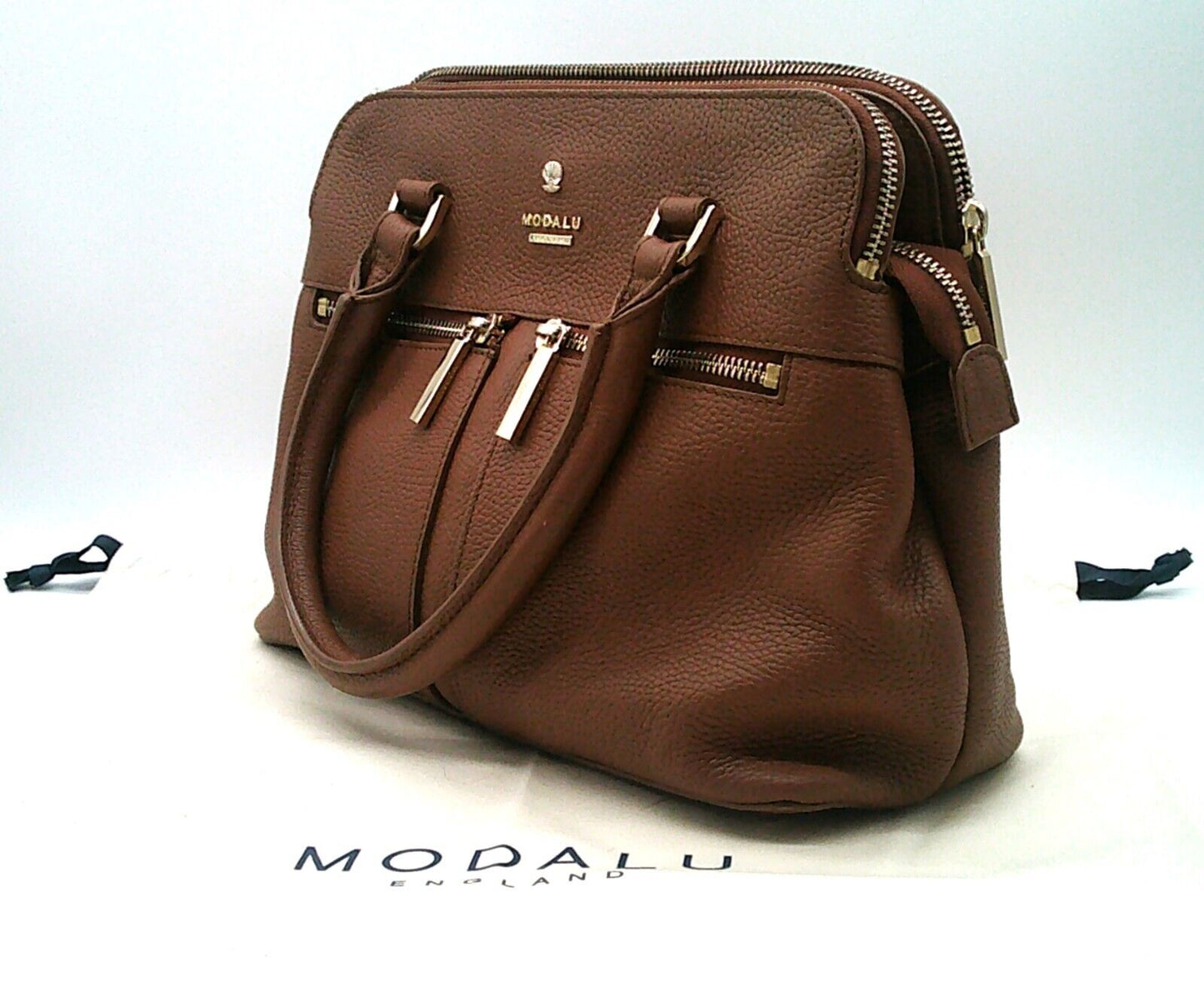 Leather Modalu Pippa Tan Grab Bag RRP £229