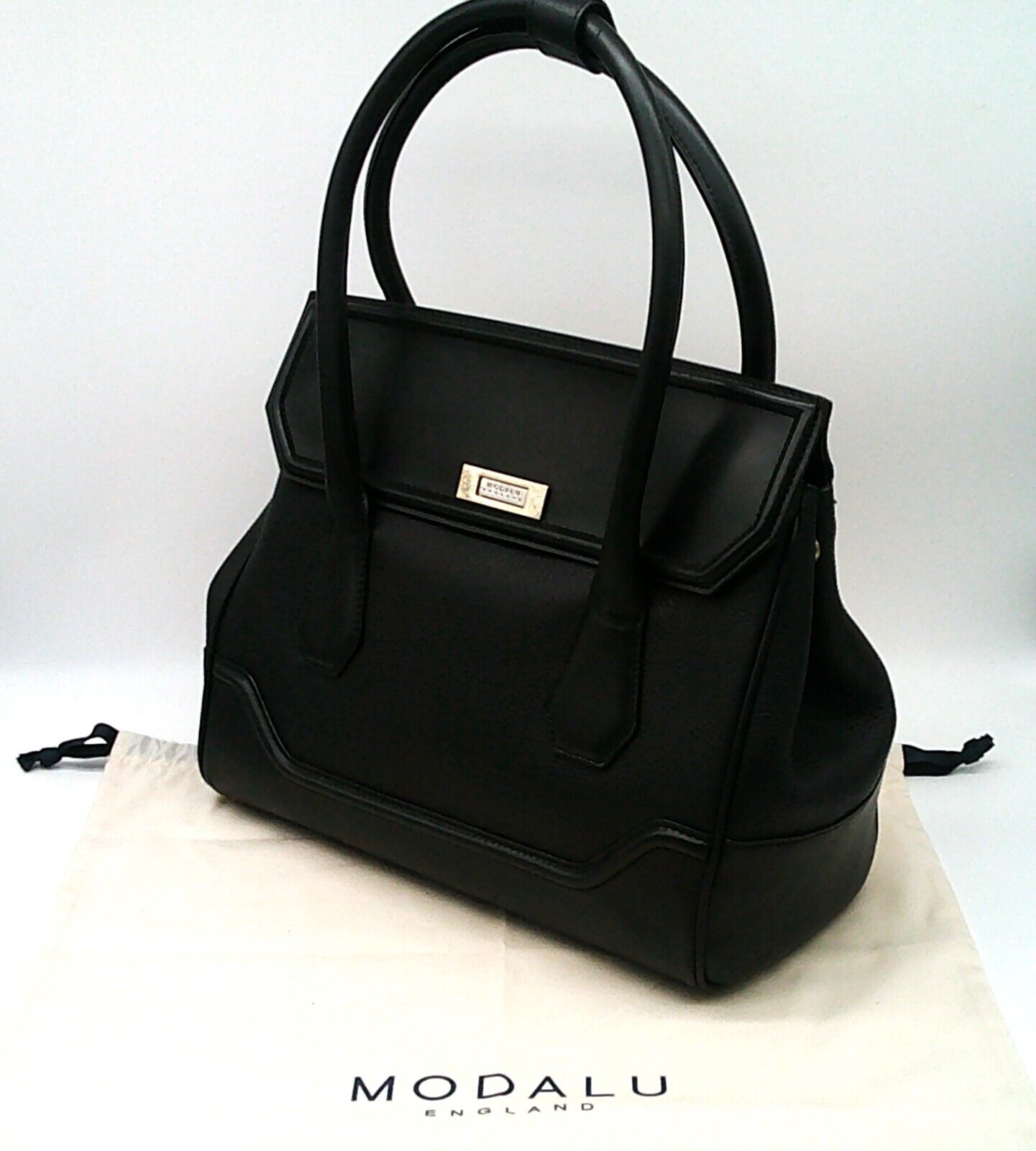 Leather Modalu Hemingway Black Tote Bag RRP £199