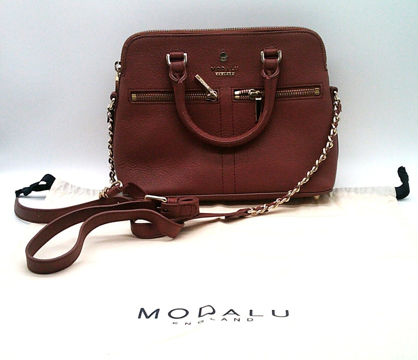 Leather Modalu Pippa Chained Crossbody Bag £149