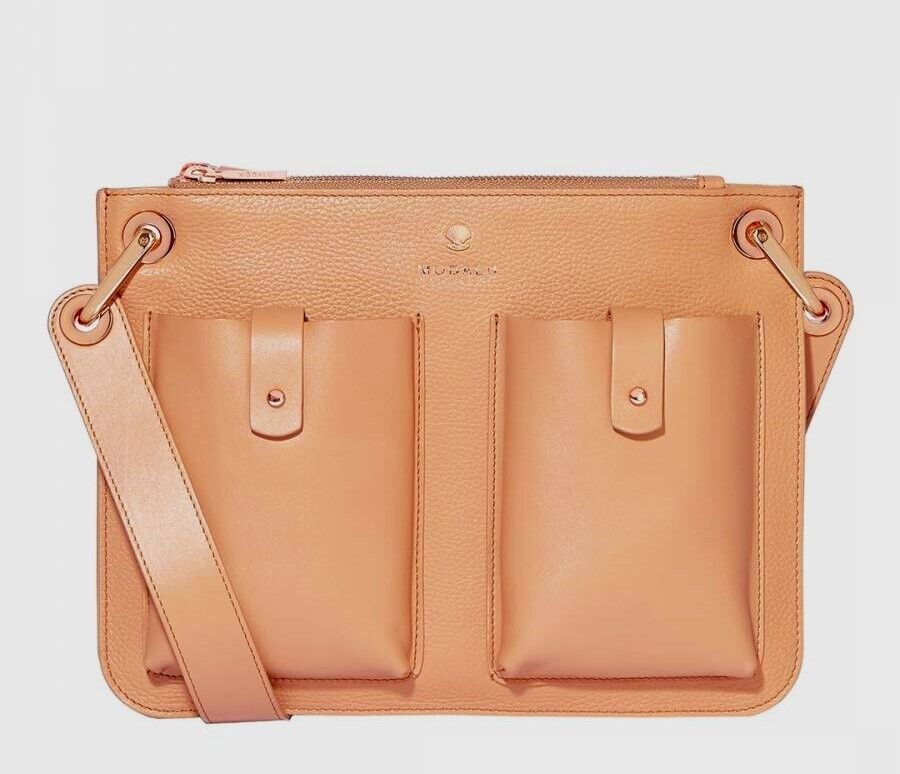 Leather Modalu Crossbody Bag Carter Dusky Pink RRP £129