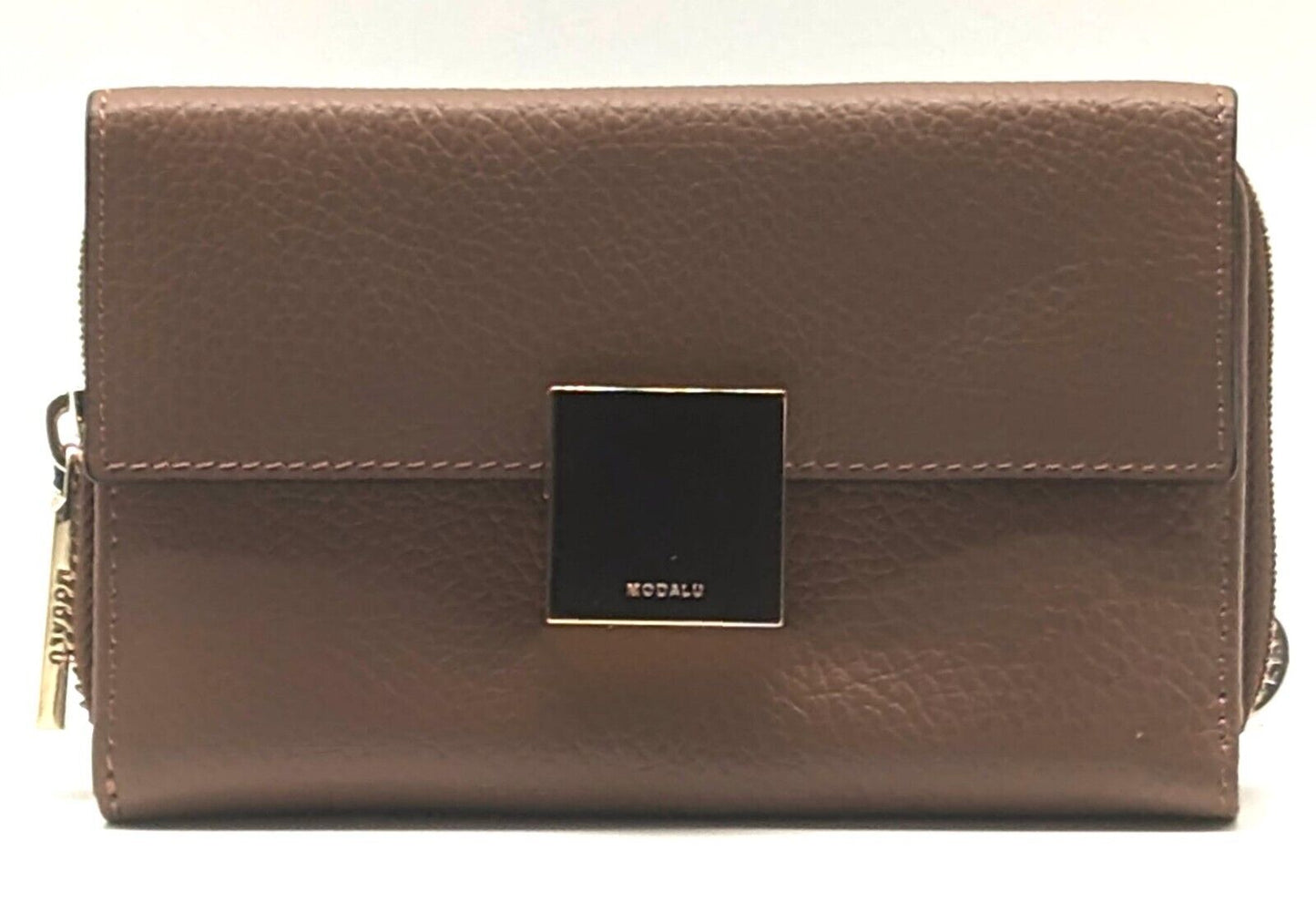 Modalu Arabella Purse Mushroom RRP £85 Leather