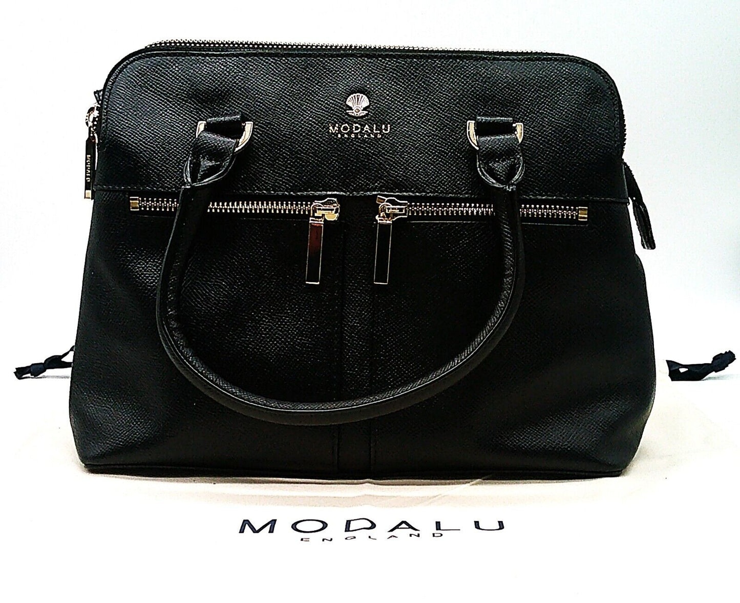 Leather Modalu Pippa Black Grab Bag RRP £229