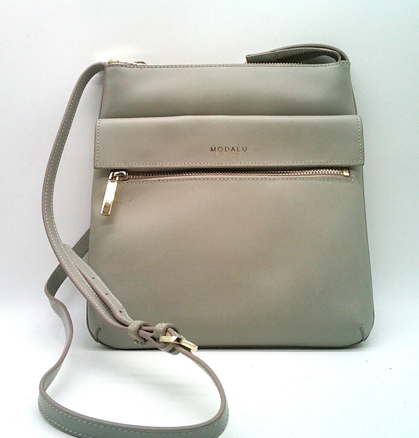 Modalu Leather Crossbody Erin Shark RRP £99