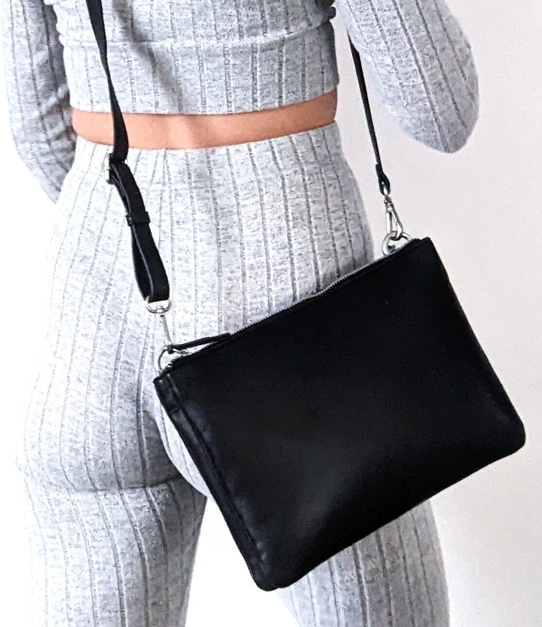 Gap triple compartment crossbody bag