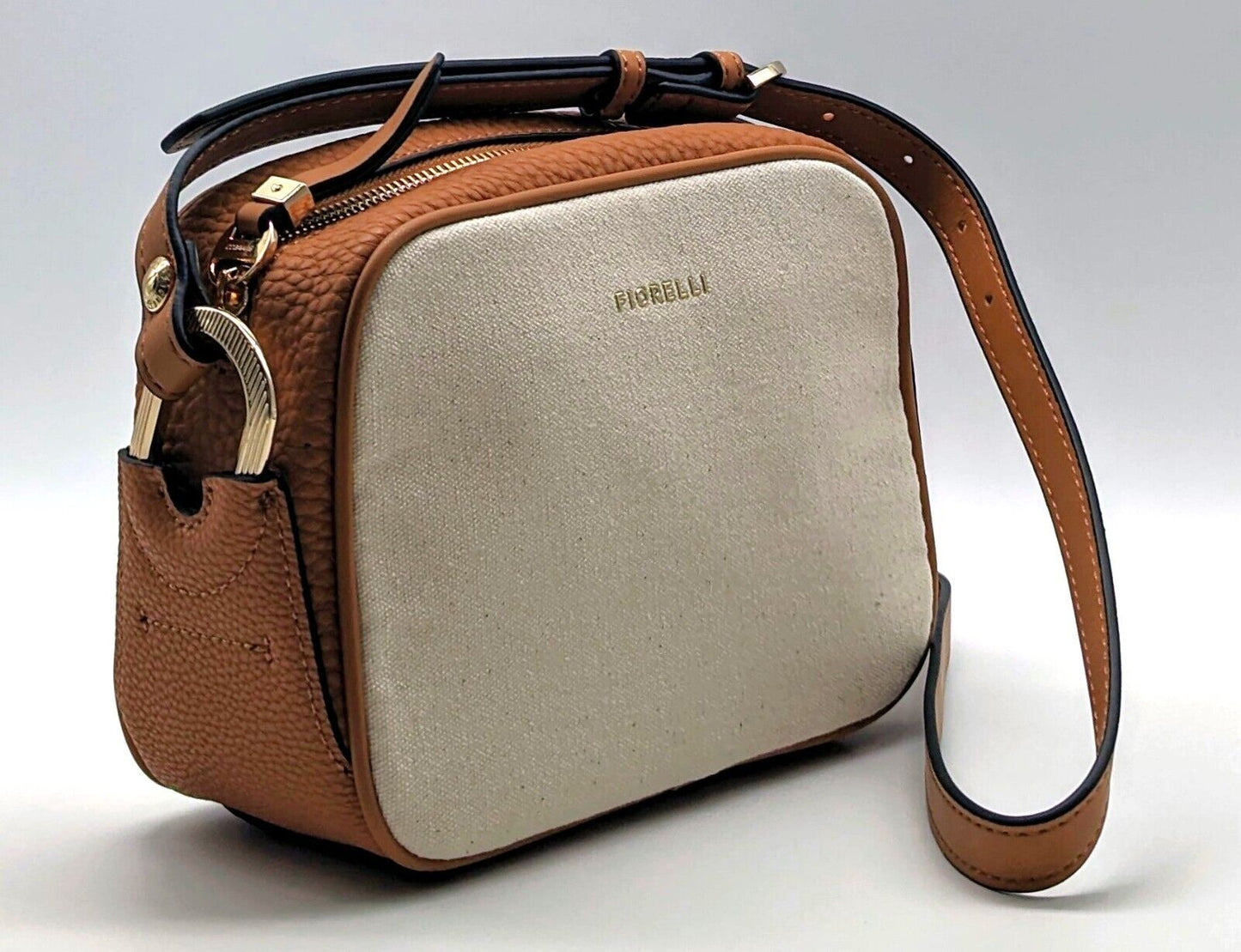 Fiorelli Beau Natural (canvas) Crossbody Handbag RRP £49