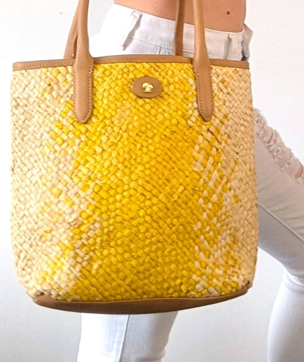 Modalu Famouth Shopper Small Yellow RRP £99
