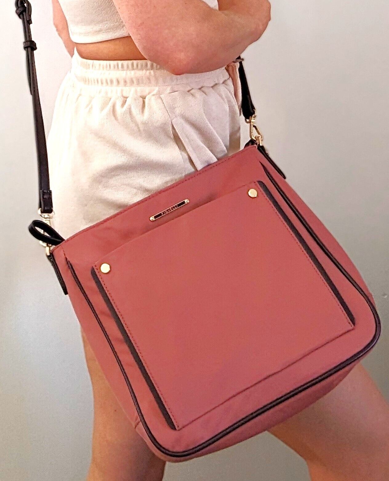 Fiorelli Eloise Dusky Pink slouchy crossbody Medium RRP £49