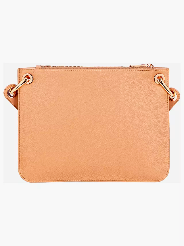 Leather Modalu Crossbody Bag Carter Dusky Pink RRP £129
