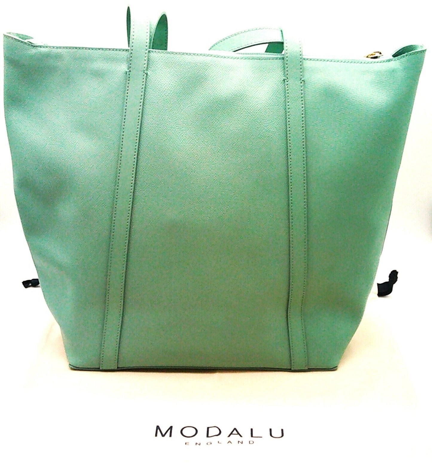 Leather Modalu Poppy Aquamarine Tote Bag RRP £149