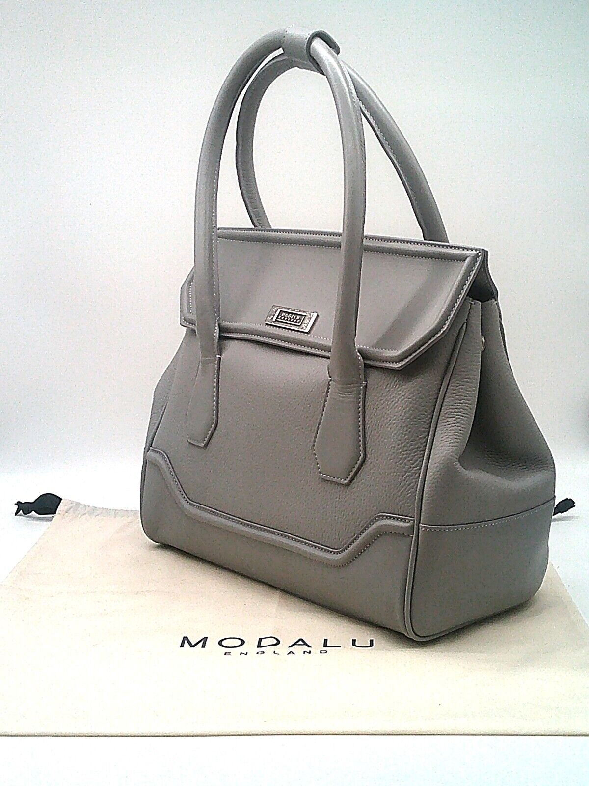 Leather Modalu Hemingway Tote Bag Shark RRP £199