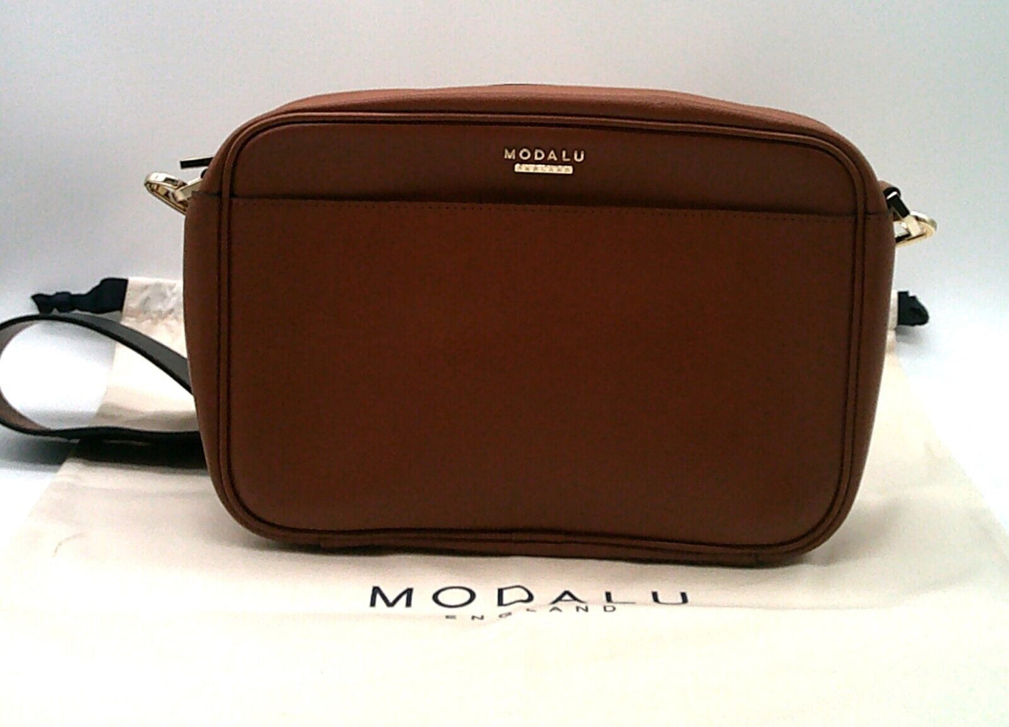 Leather Modalu Bailey Camera Bag Toffee RRP £169