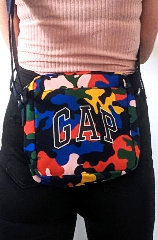 Gap Columbia Crossbody Bright Camouflage Bag RRP £25