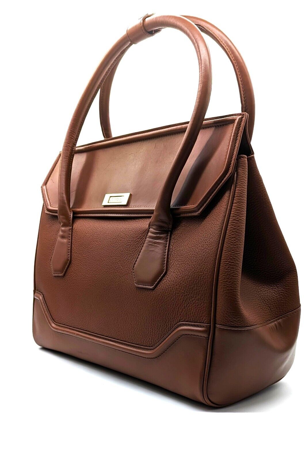 Leather Modalu Ggrab Bag Large Hemmingway RRP £249