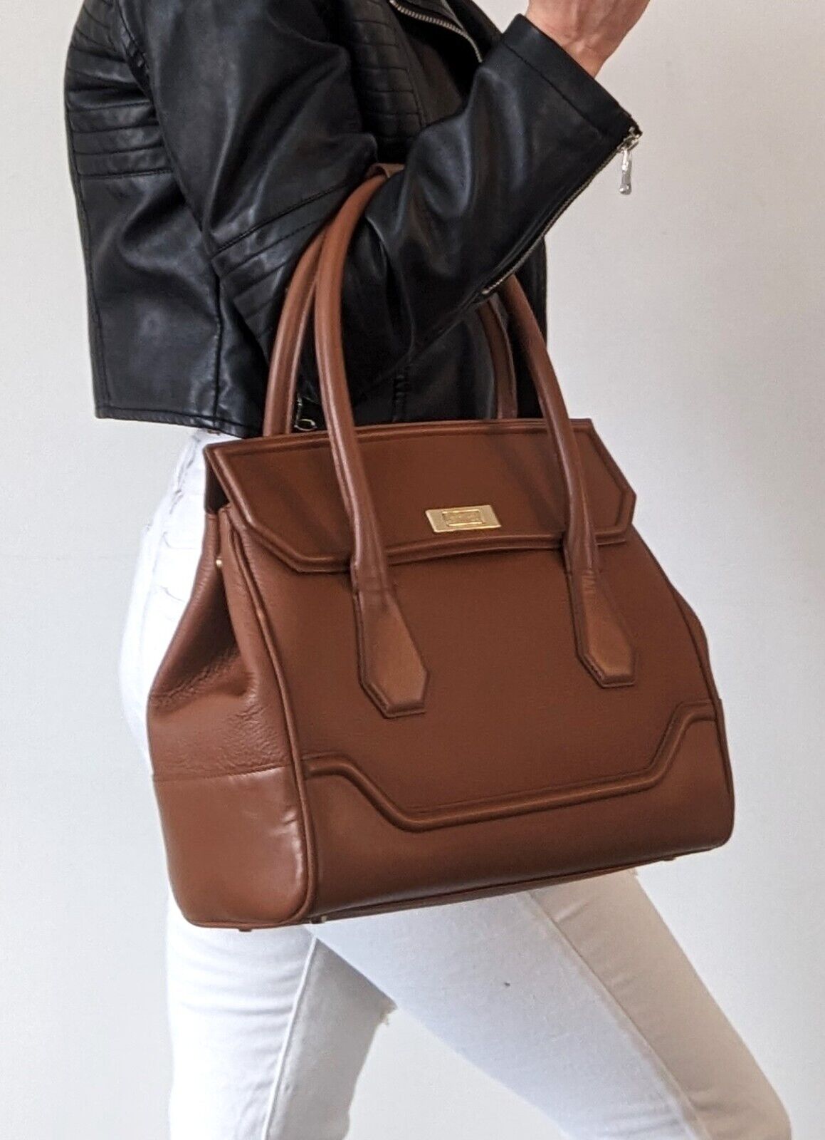 Leather Modalu Hemingway Tan Tote Bag RRP £199