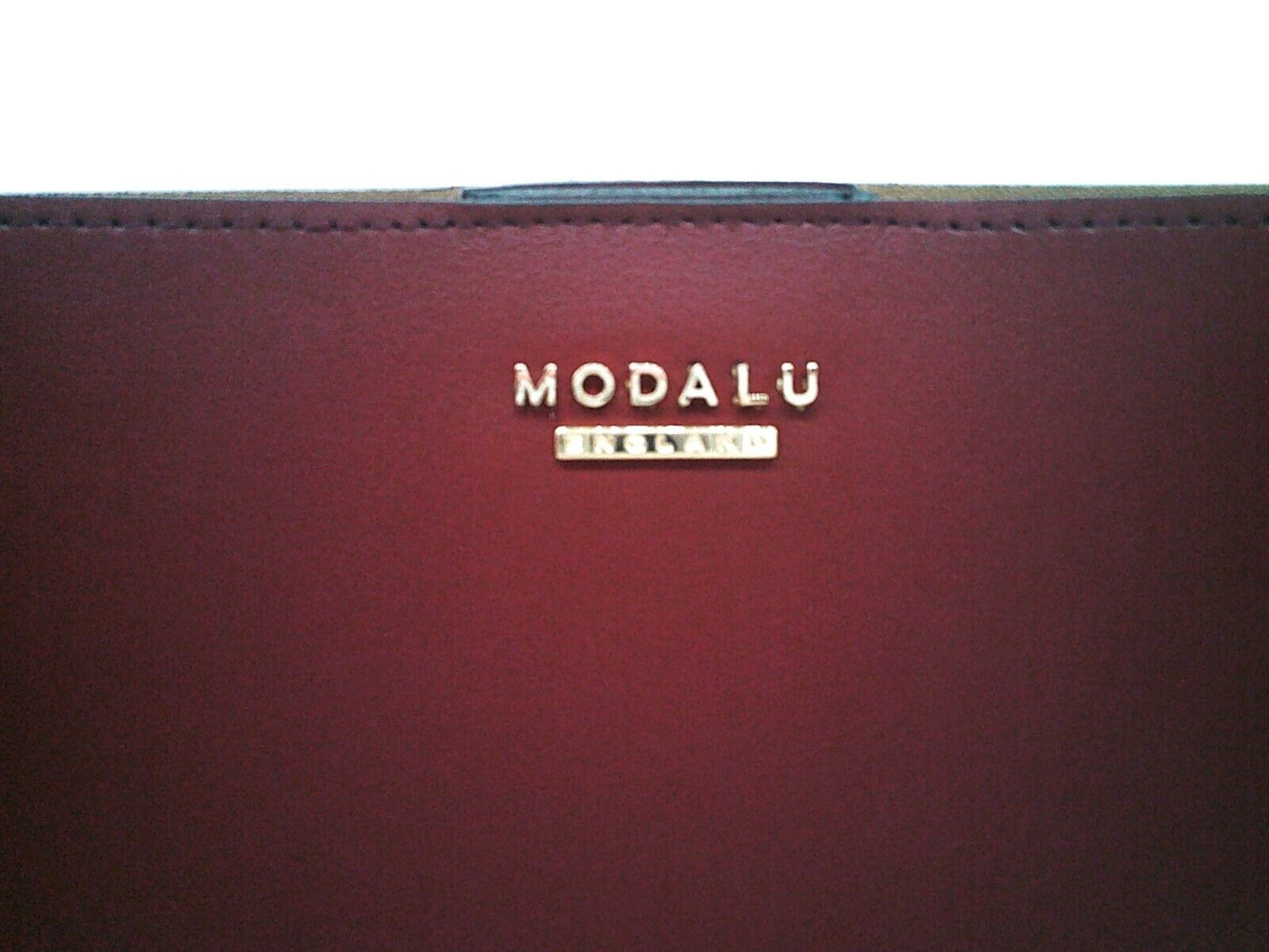Modalu Leather Crossbody/Shoulder Berry Bag and Pouch Imogen RRP