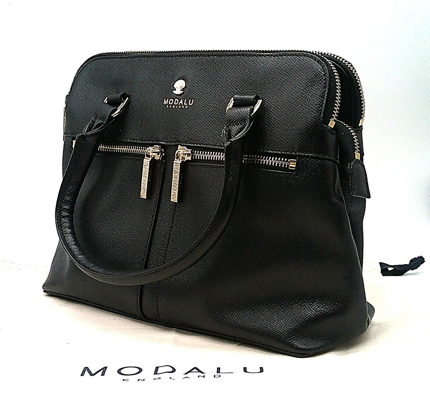 Leather Modalu Pippa Black Grab Bag RRP £229
