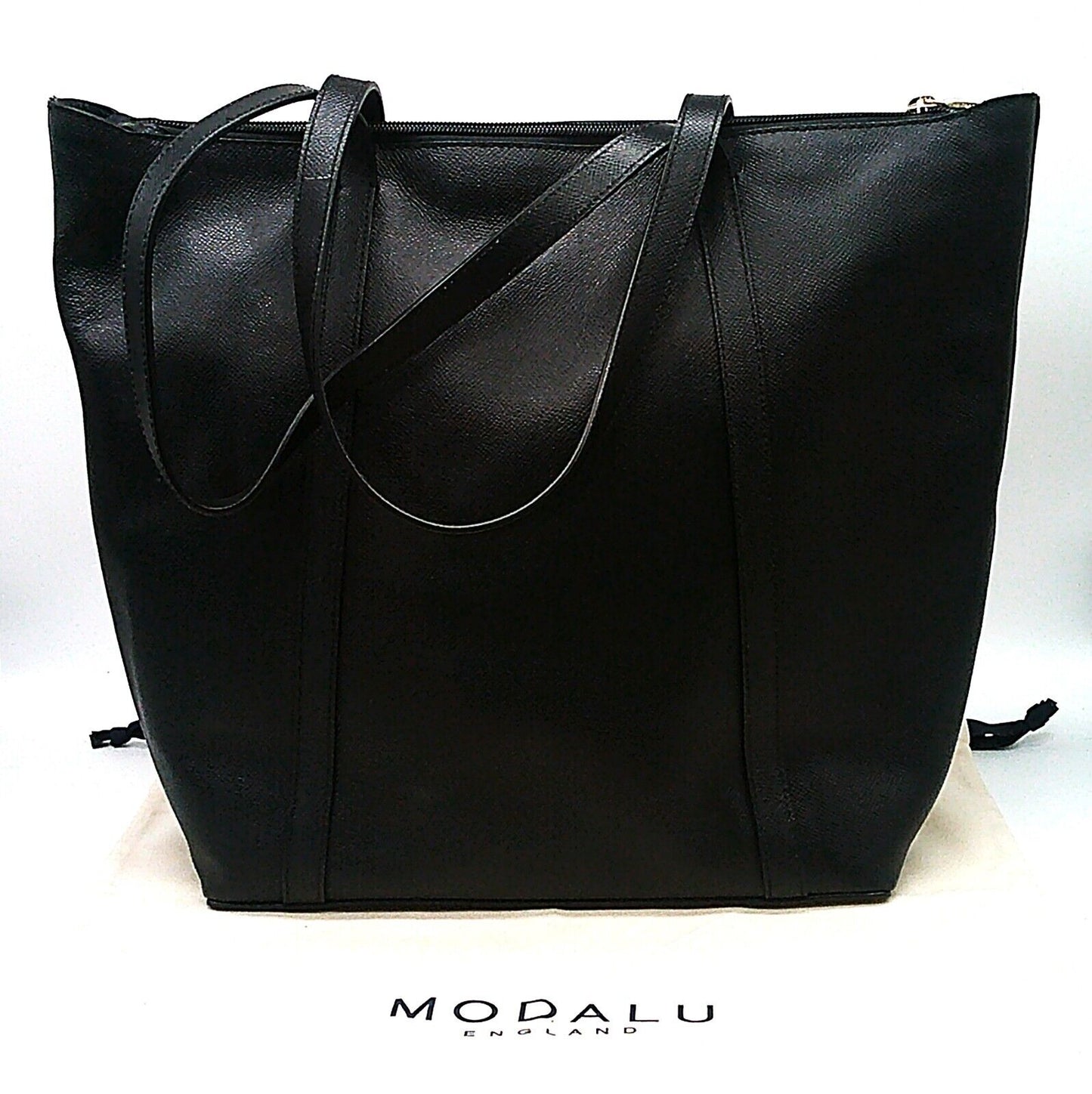 Leather Modalu Poppy Black Tote Bag RRP £149
